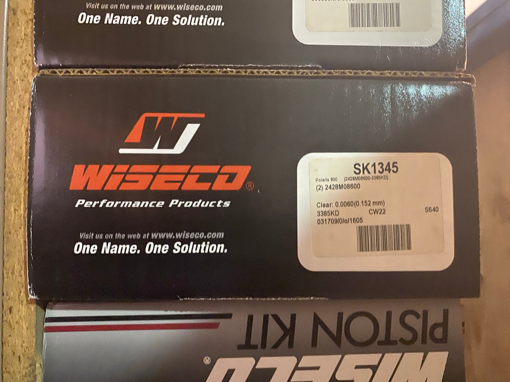 Wiseco Snowmobile Piston Kit SK1345 Polaris 800 2428M08600