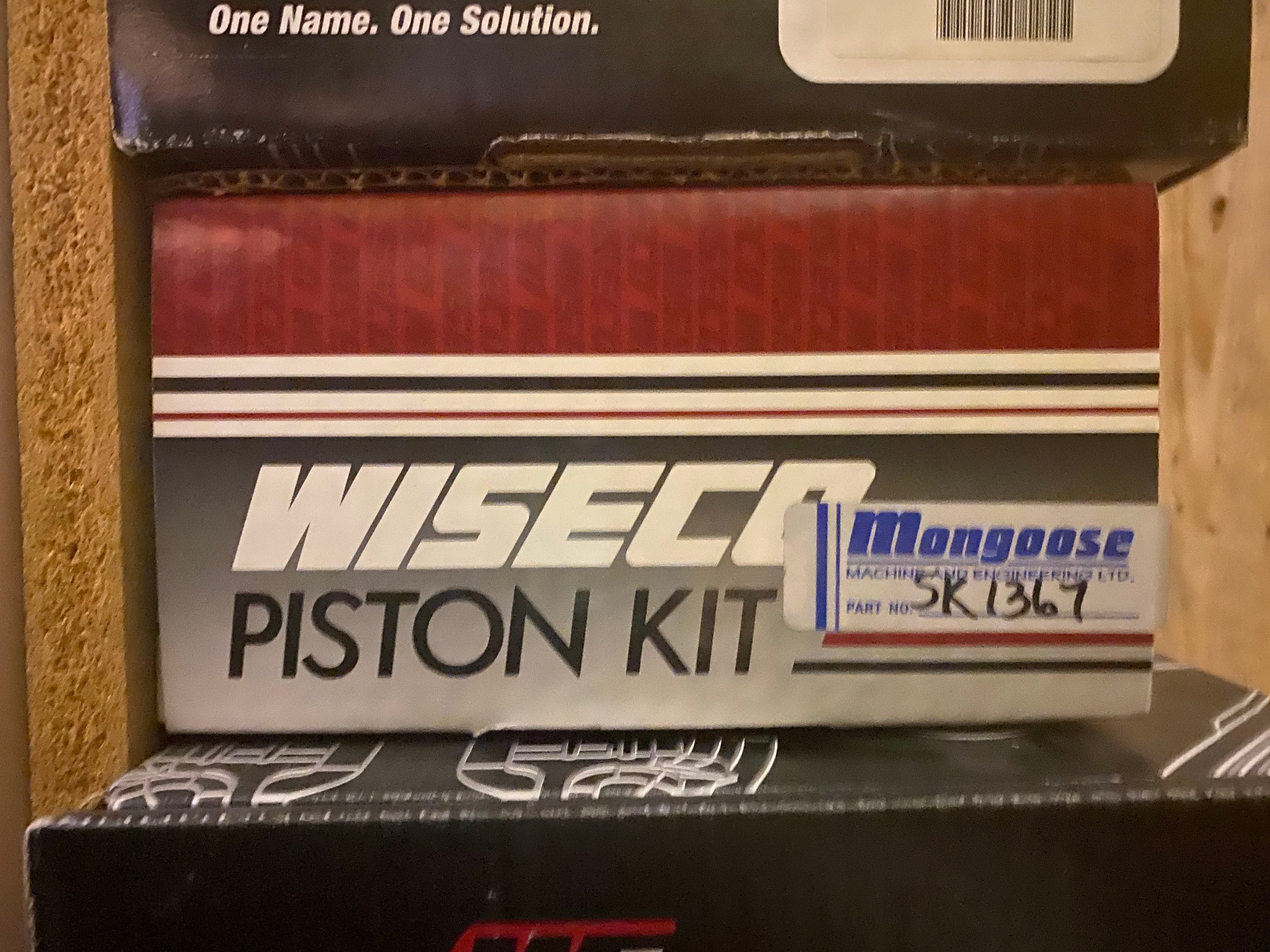 Wiseco Snowmobile Piston Kit SK1367 Yamaha Vector 4V Dish 05-06